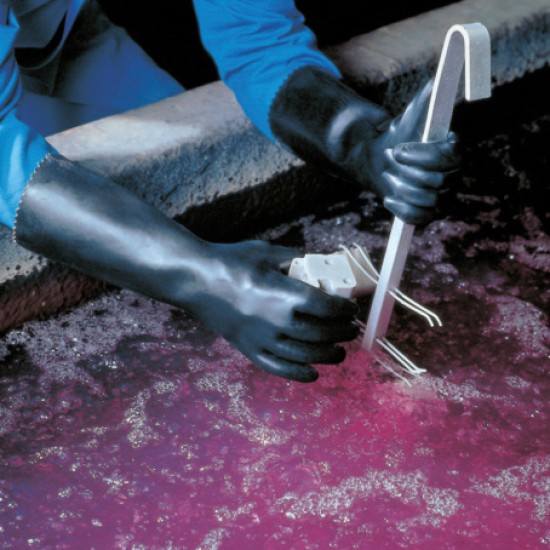 Mănuși de lucru din neopren | Latex ULTRANEO 340 | Negru